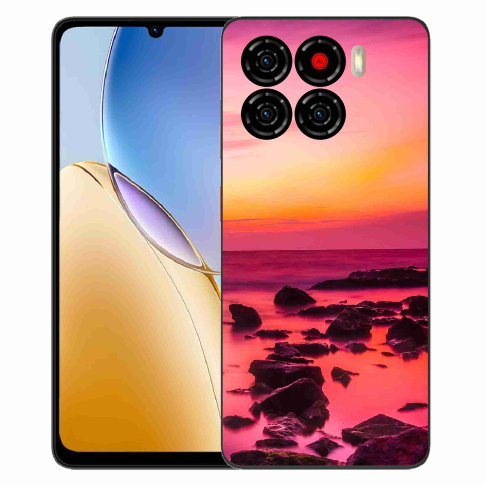 Gélový kryt mmCase na ZTE Blade A56 - more a žiara
