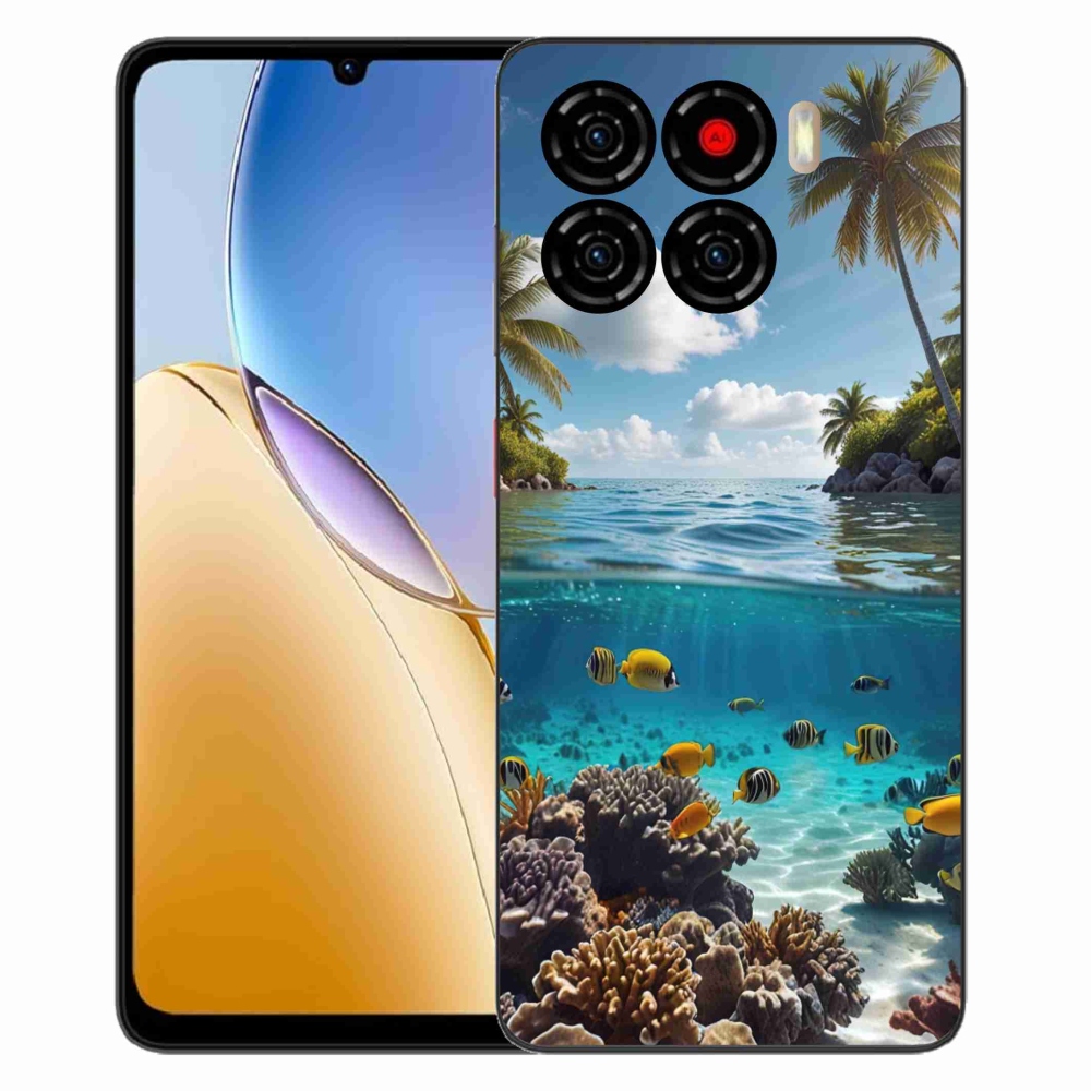 Gélový kryt mmCase na ZTE Blade A56 - morský svet 4