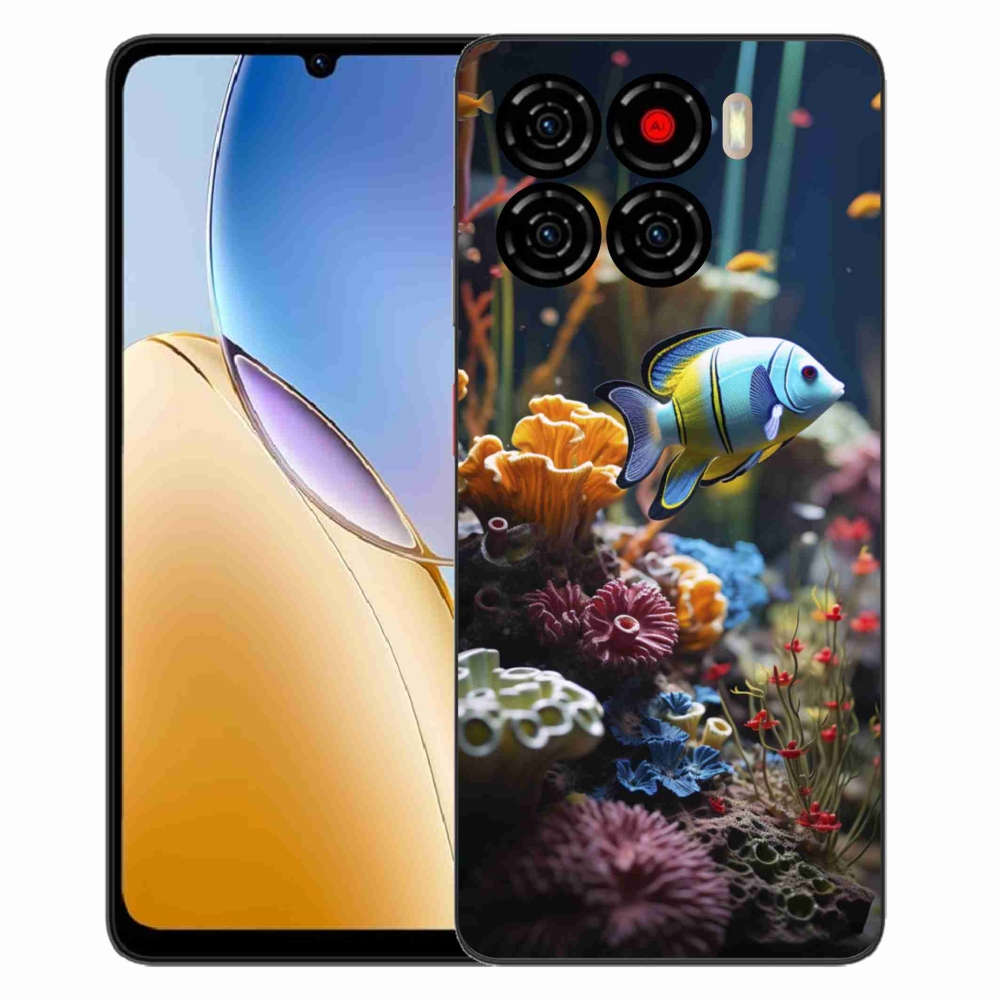 Gélový kryt mmCase na ZTE Blade A56 - morský svet 5