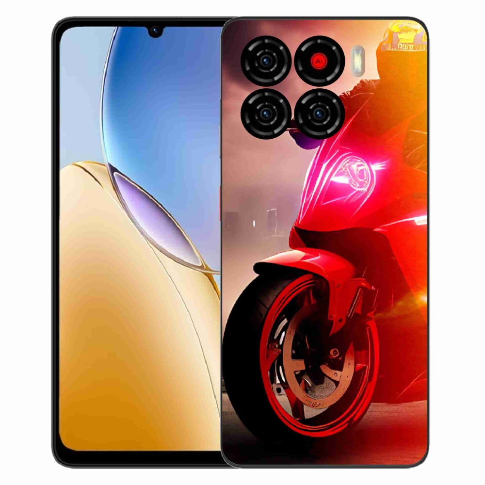 Gélový kryt mmCase na ZTE Blade A56 - motorka
