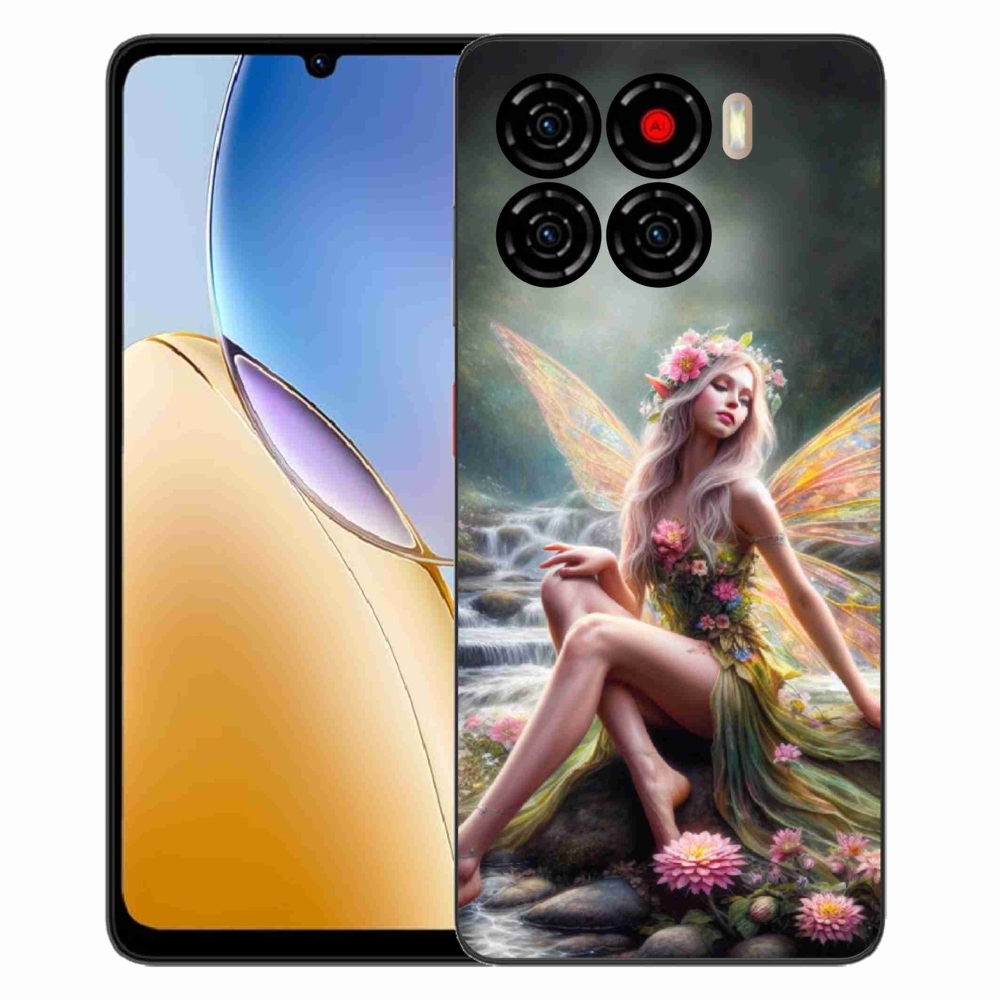Gélový kryt mmCase na ZTE Blade A56 - motýlia žena 1