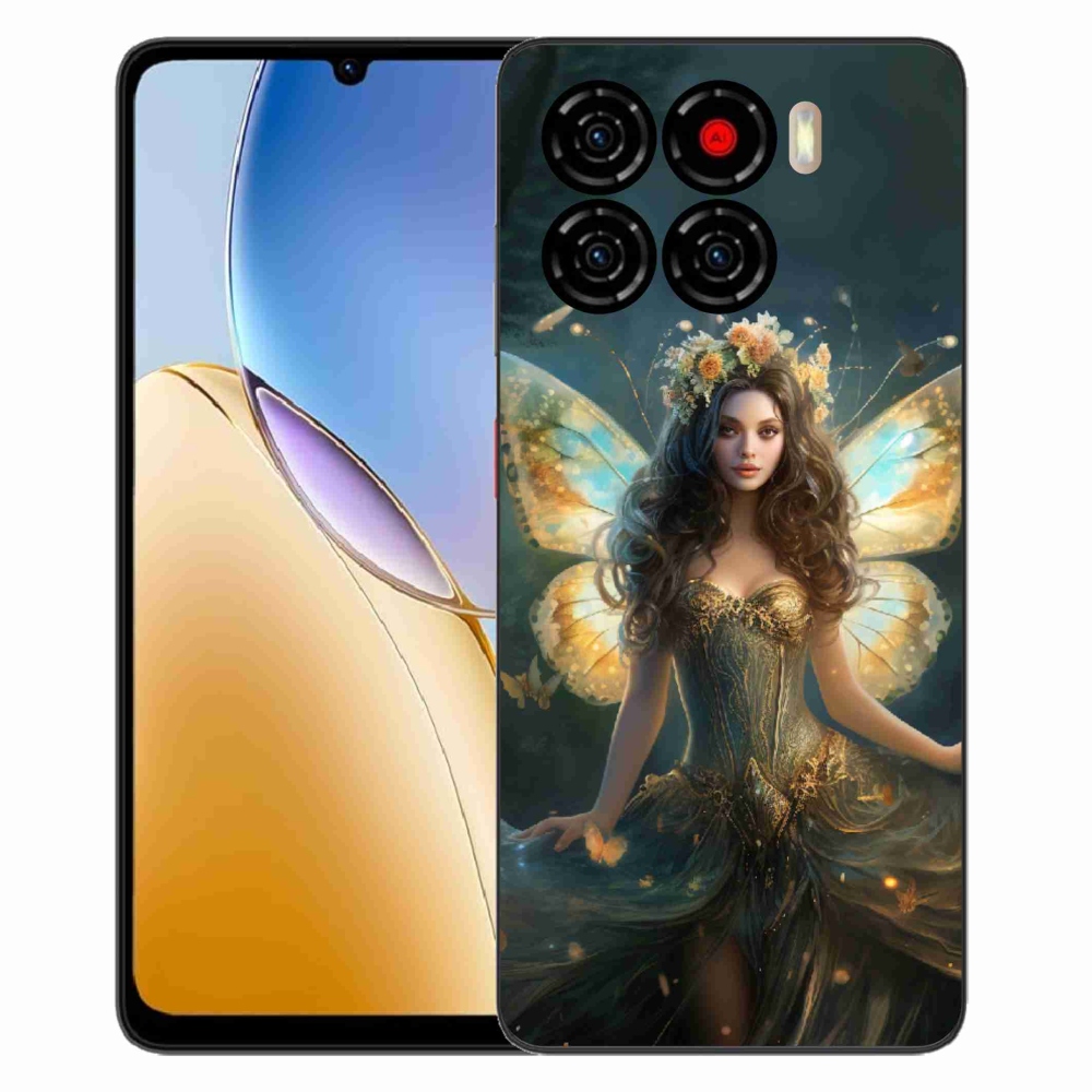 Gélový kryt mmCase na ZTE Blade A56 - motýlia žena