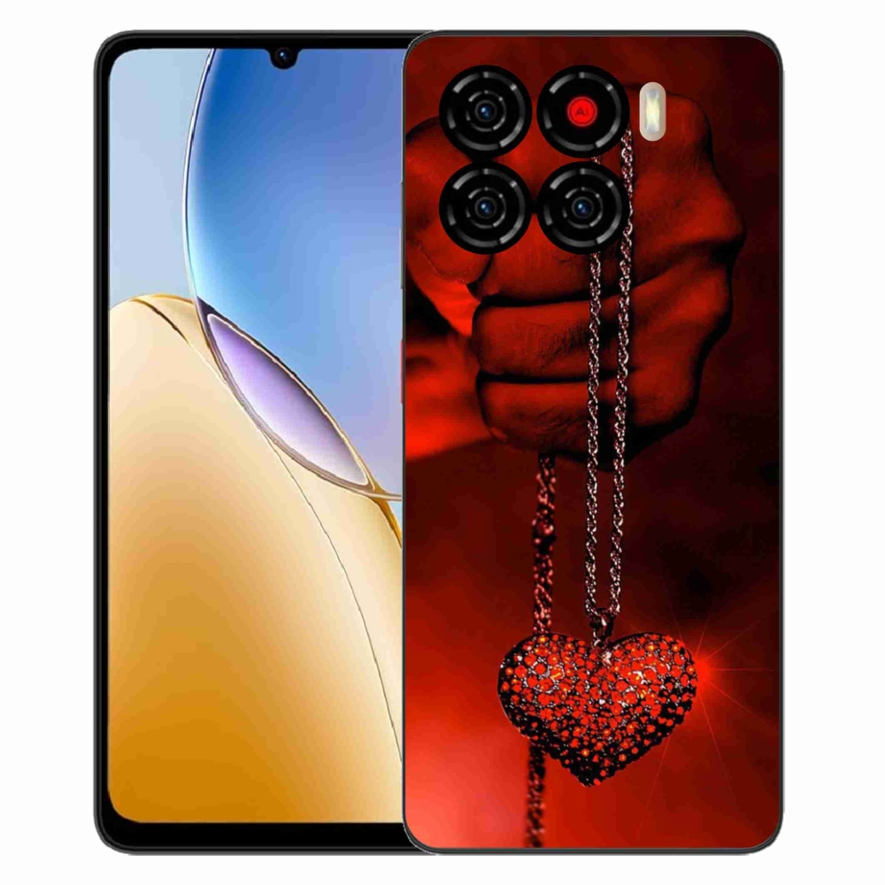 Gélový kryt mmCase na ZTE Blade A56 - náhrdelník
