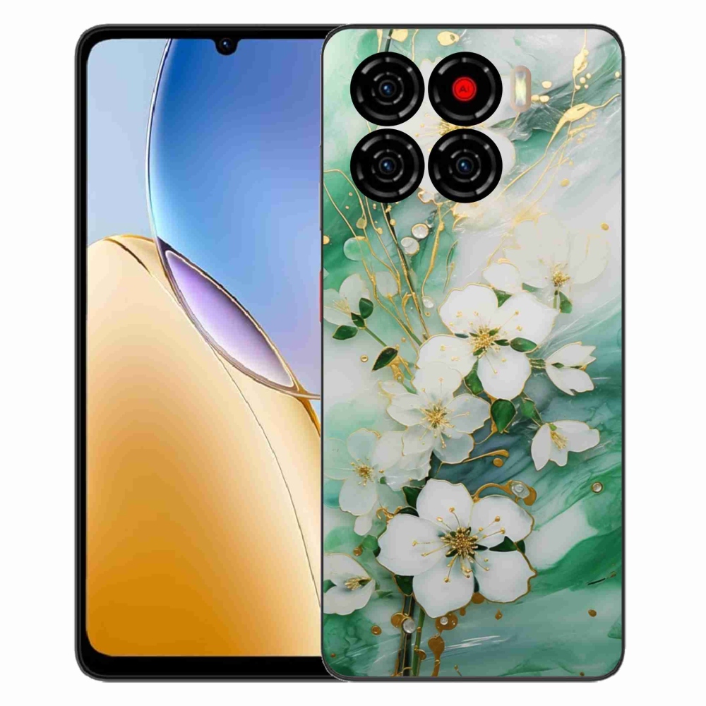 Gélový kryt mmCase na ZTE Blade A56 - nežné kvety