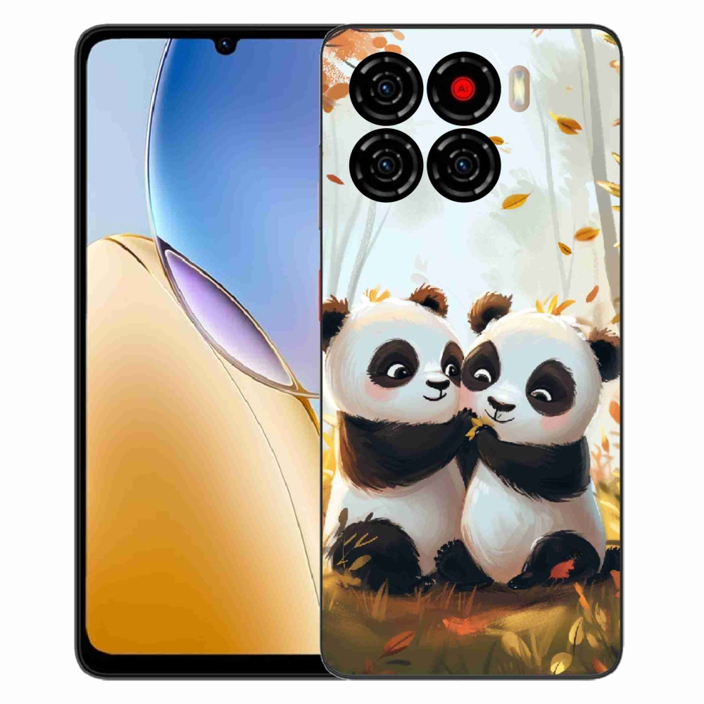Gélový kryt mmCase na ZTE Blade A56 - pandy