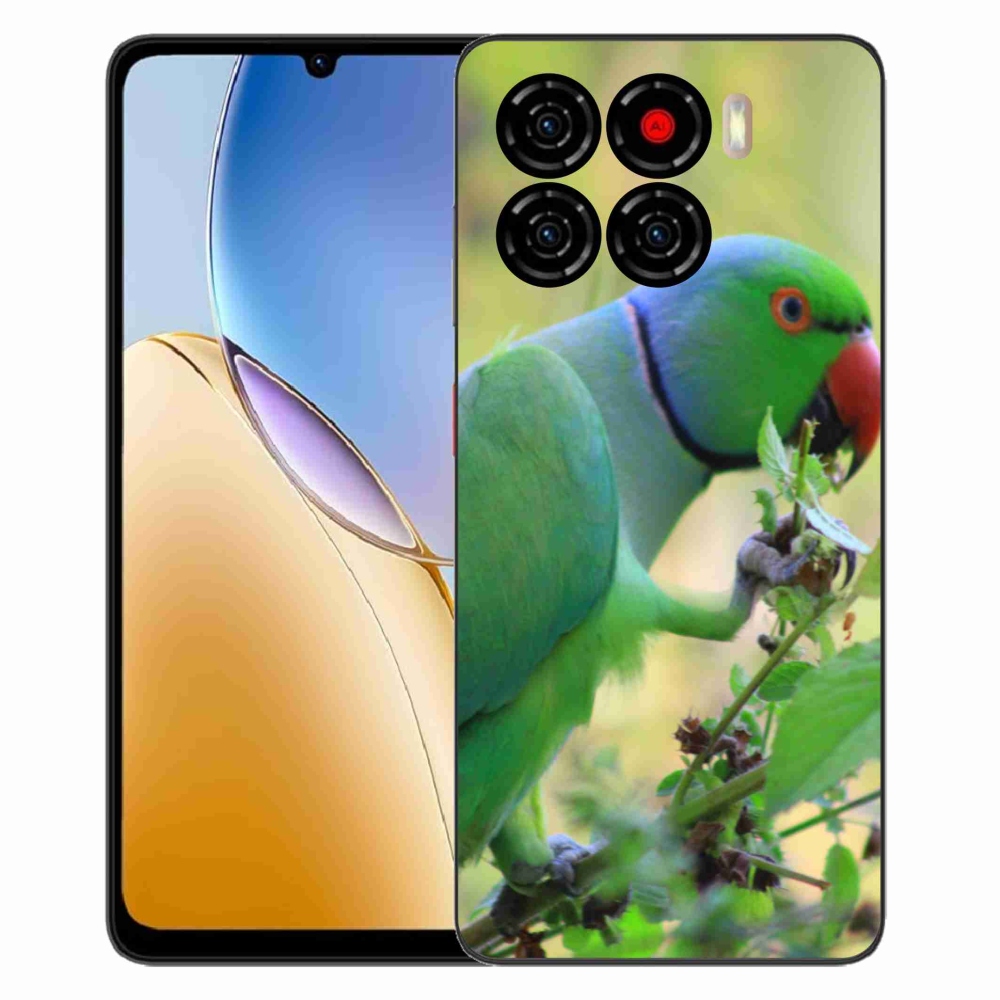 Gélový kryt mmCase na ZTE Blade A56 - papagáj alender