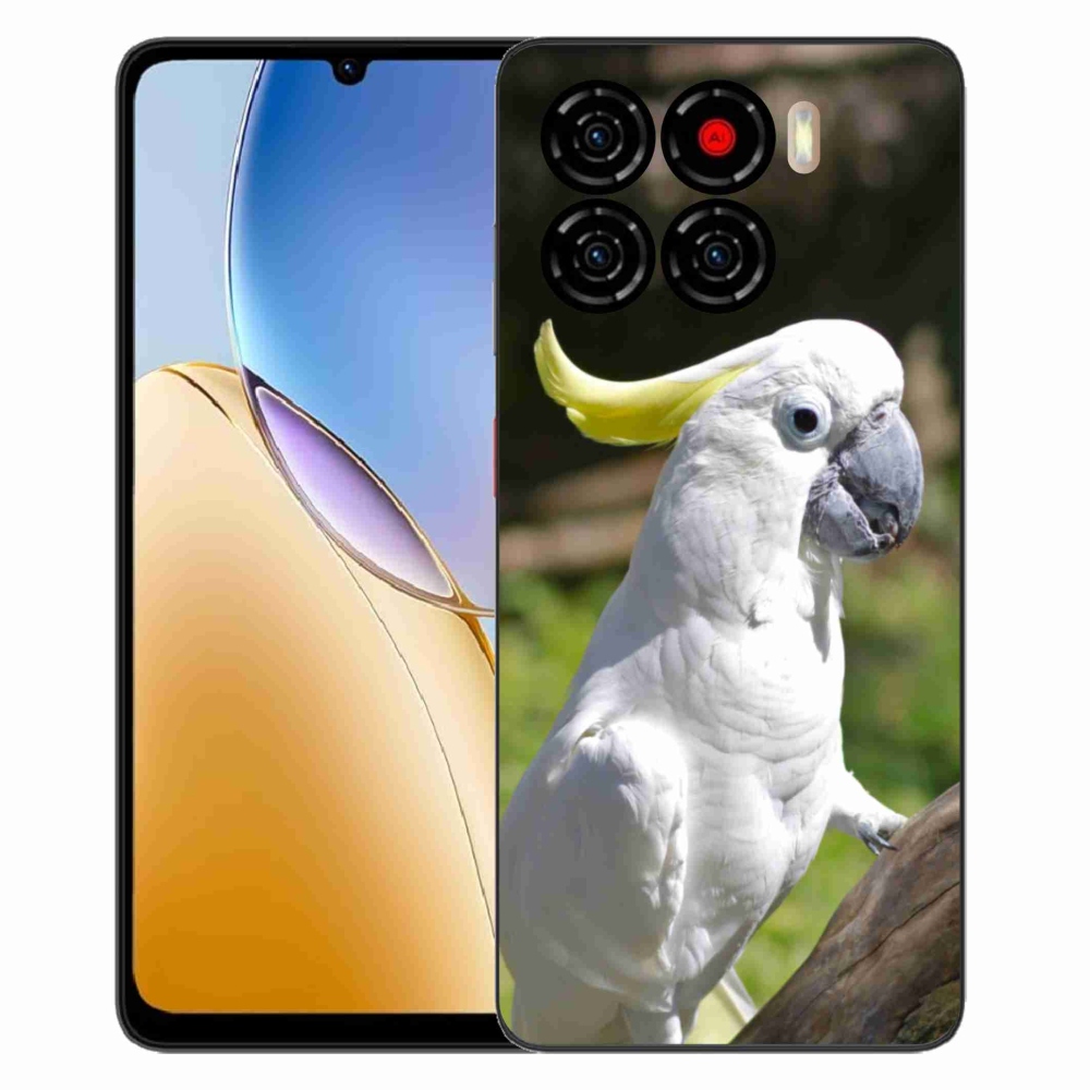 Gélový kryt mmCase na ZTE Blade A56 - papagáj kakadu 2
