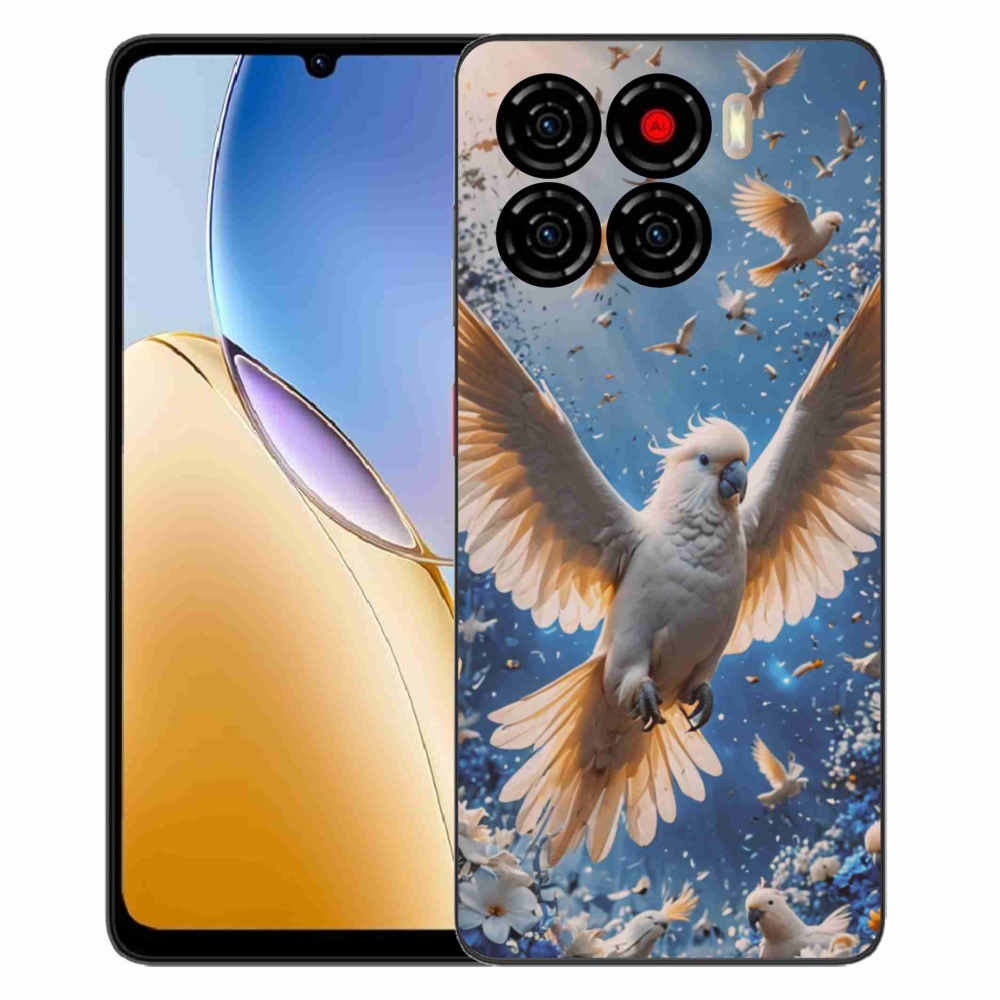 Gélový kryt mmCase na ZTE Blade A56 - papagáj kakadu
