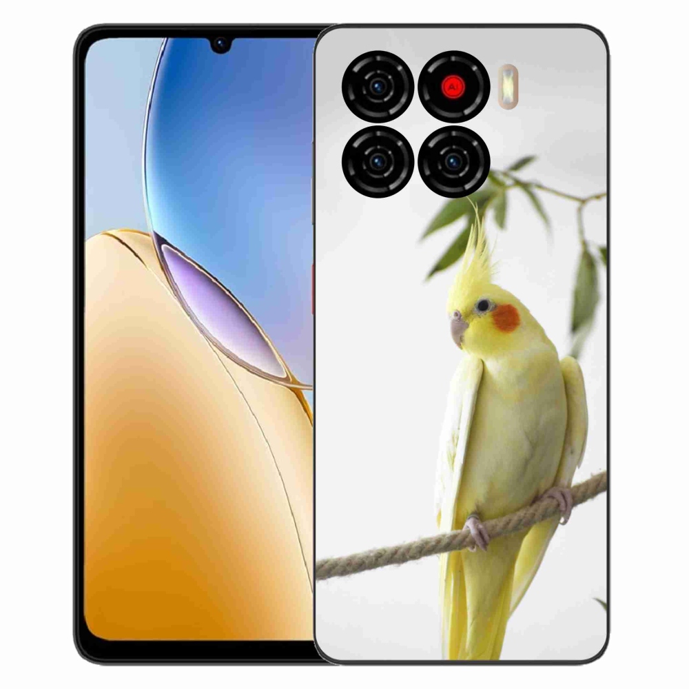 Gélový kryt mmCase na ZTE Blade A56 - papagáj korela chocholatá