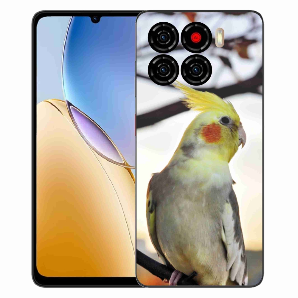 Gélový kryt mmCase na ZTE Blade A56 - papagáj korela