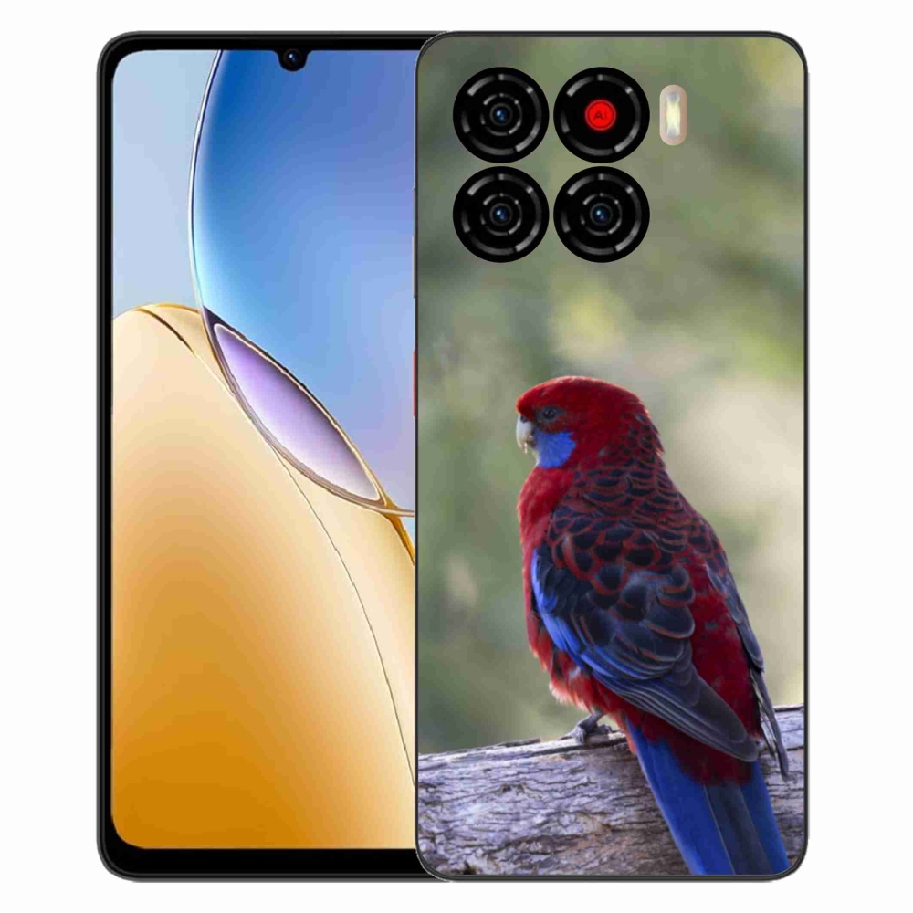 Gélový kryt mmCase na ZTE Blade A56 - papagáj rosela