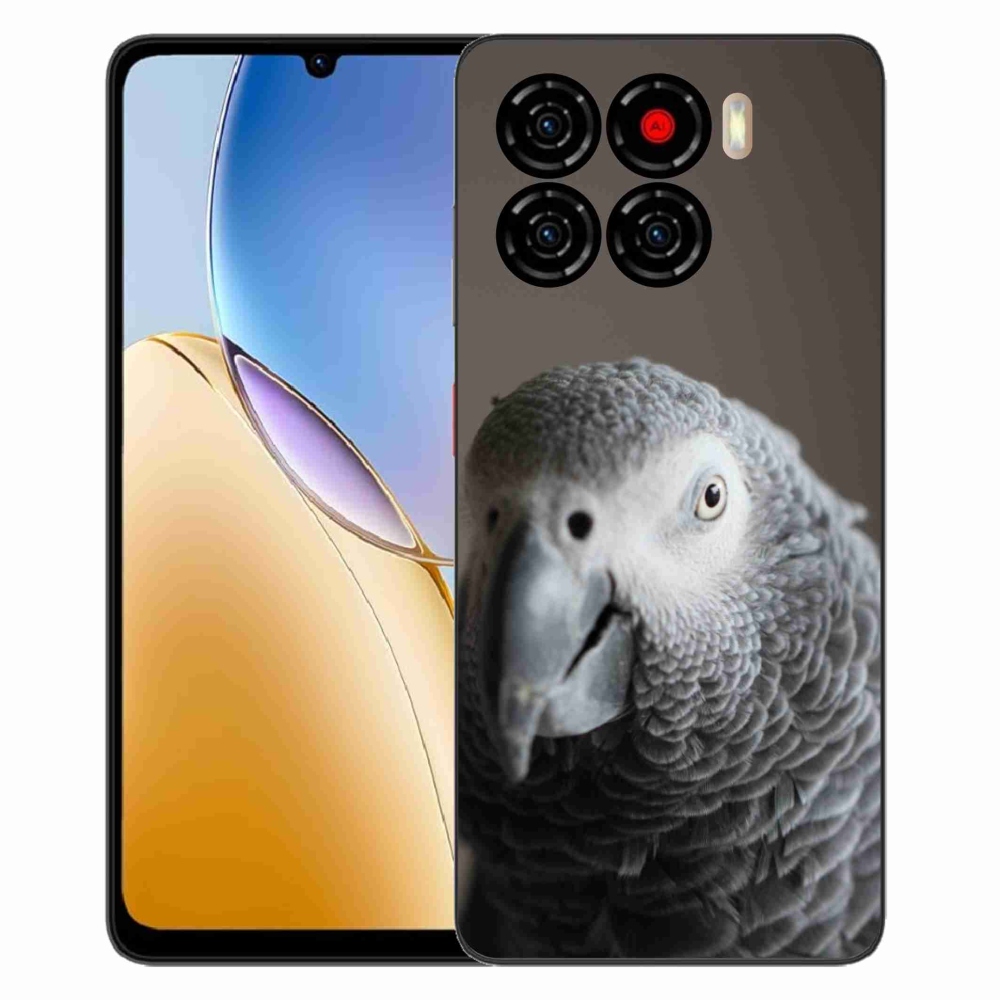 Gélový kryt mmCase na ZTE Blade A56 - papagáj žako 2
