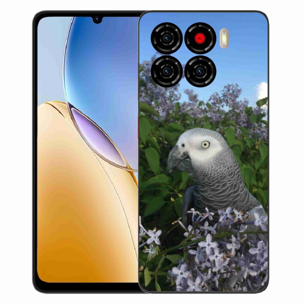 Gélový kryt mmCase na ZTE Blade A56 - papagáj žako