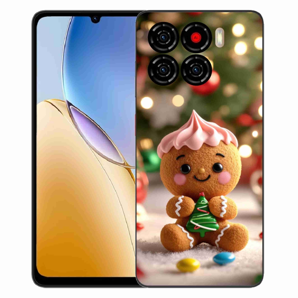 Gélový kryt mmCase na ZTE Blade A56 - perníček
