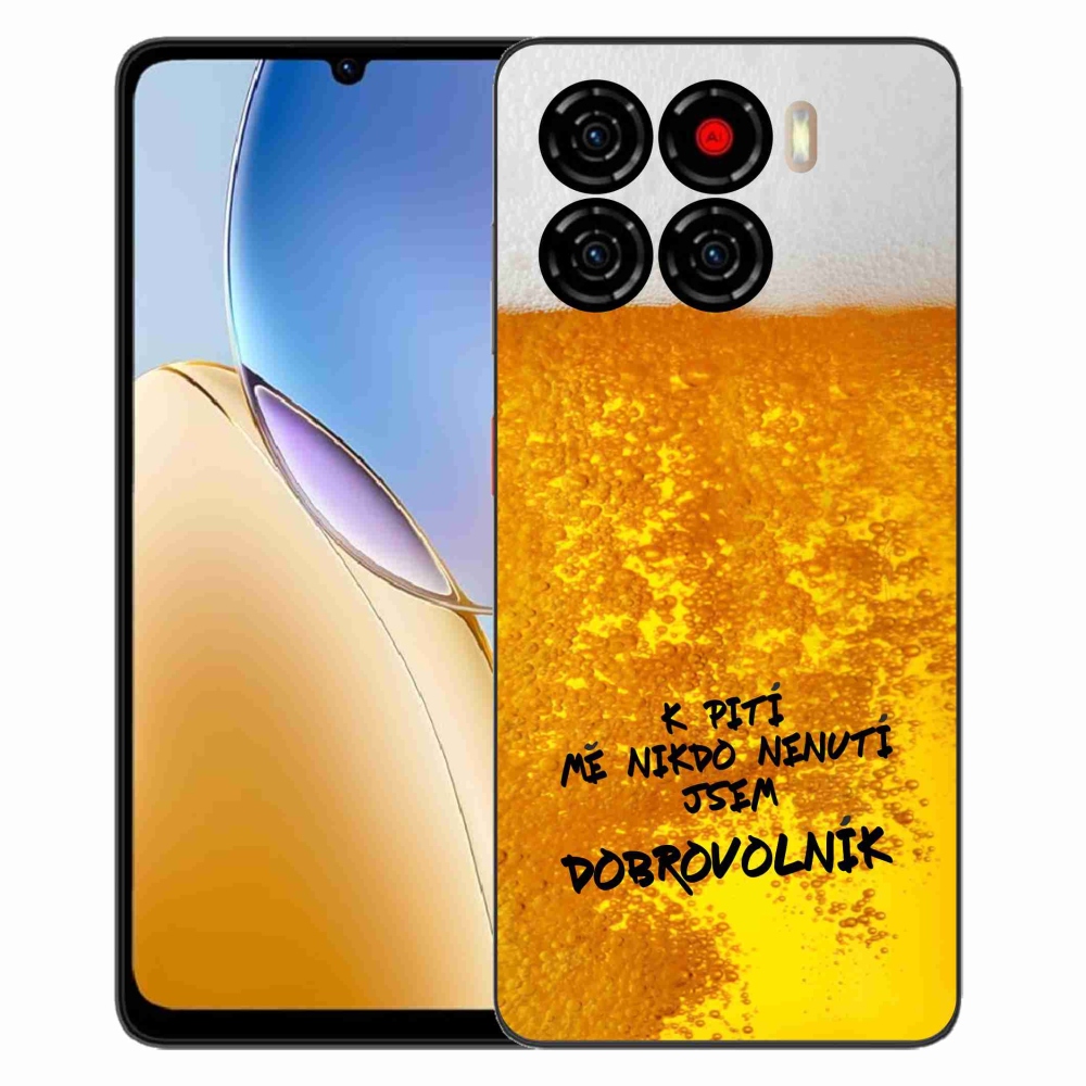 Gélový kryt mmCase na ZTE Blade A56 - pivný motív 4