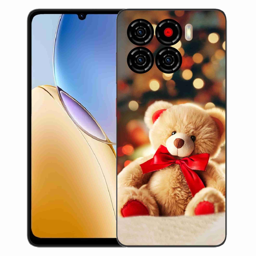 Gélový kryt mmCase na ZTE Blade A56 - plyšový medvedík