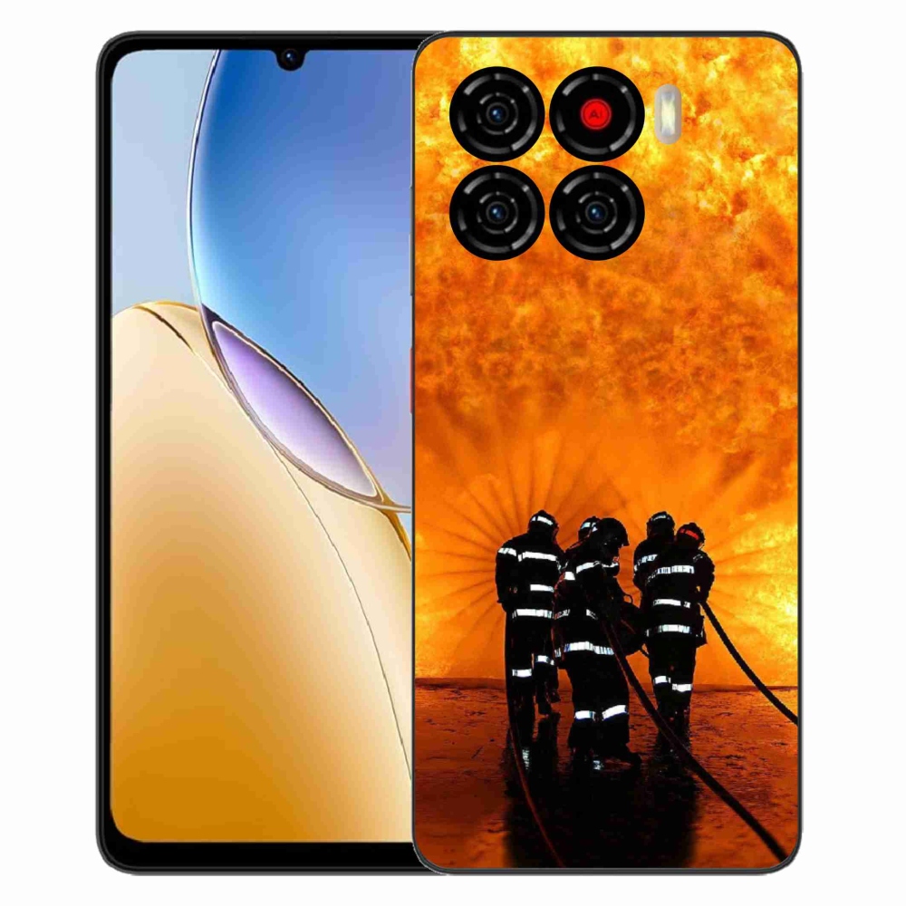 Gélový kryt mmCase na ZTE Blade A56 - požiar
