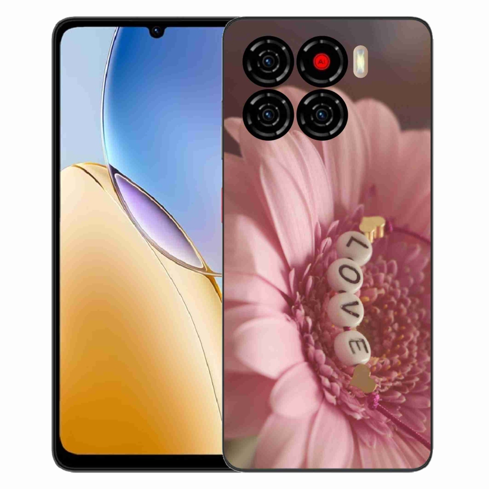 Gélový kryt mmCase na ZTE Blade A56 - prívesok love