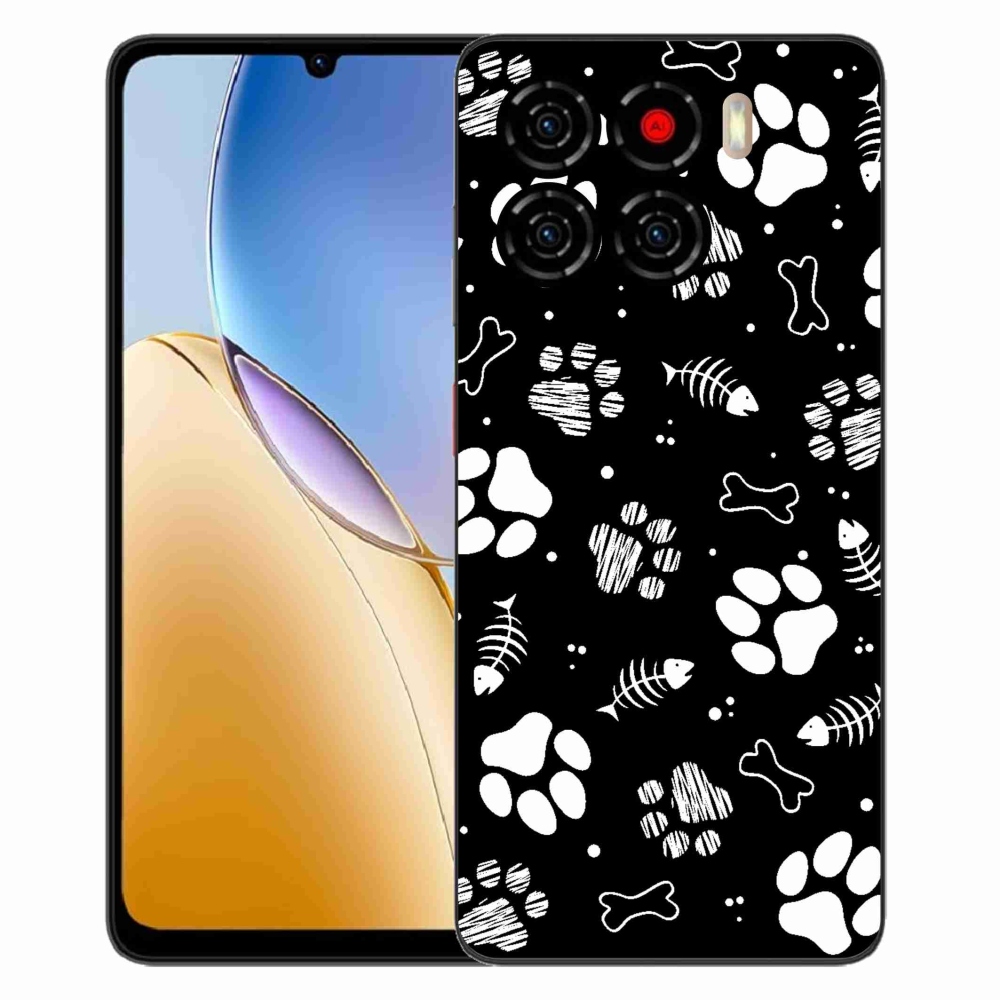 Gélový kryt mmCase na ZTE Blade A56 - psie labky