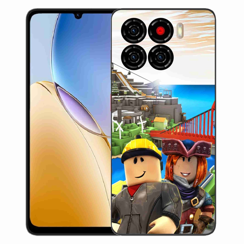 Gélový kryt mmCase na ZTE Blade A56 - roblox 1