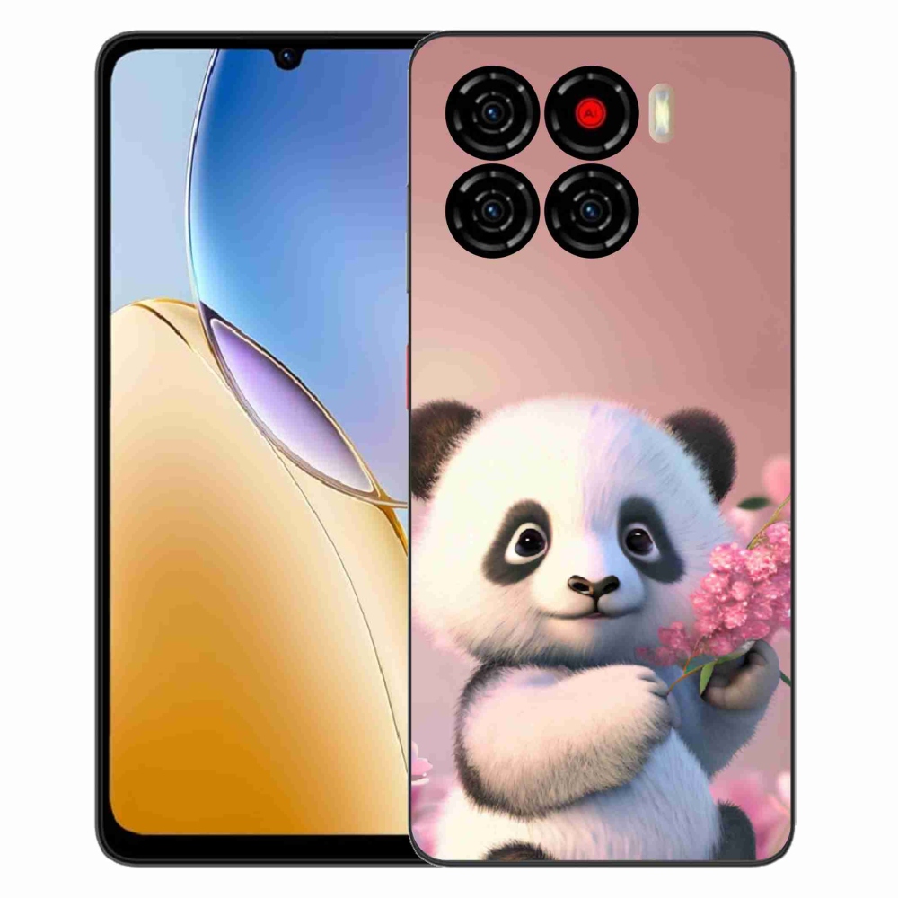 Gélový kryt mmCase na ZTE Blade A56 - roztomilá panda
