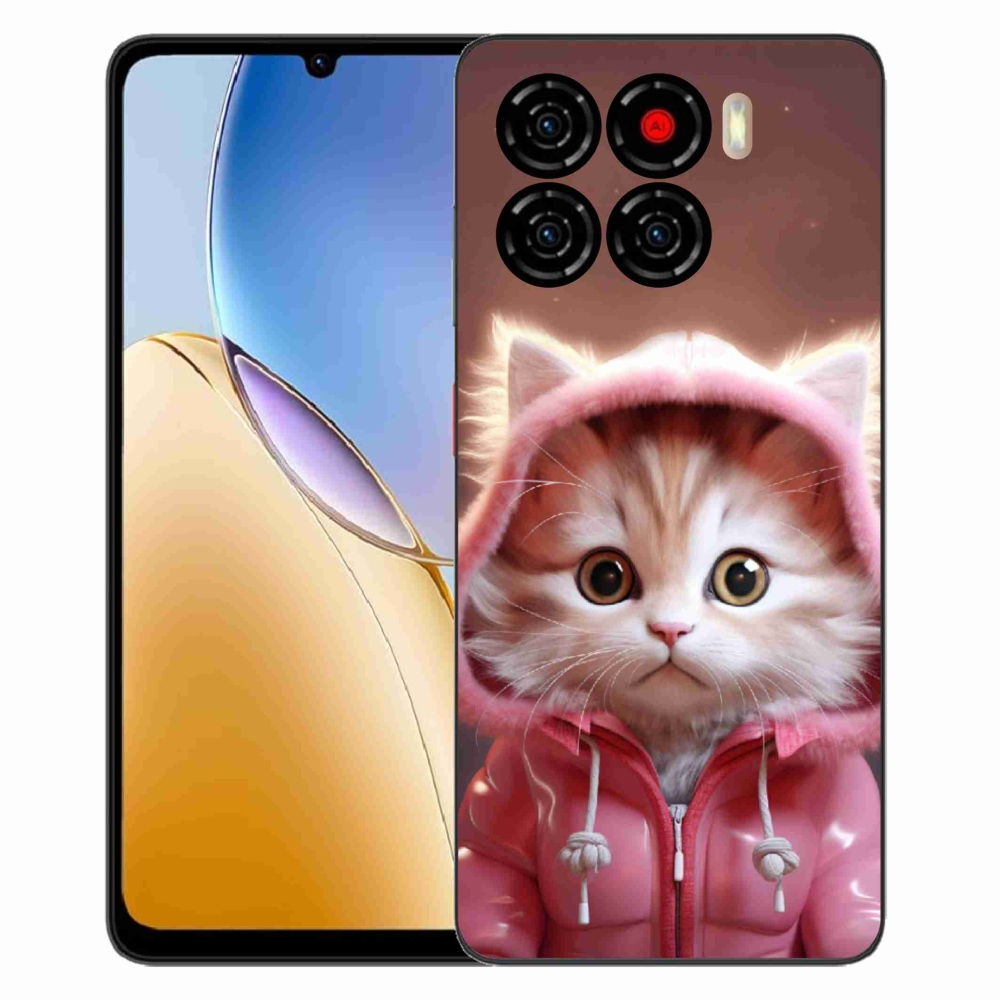 Gélový kryt mmCase na ZTE Blade A56 - roztomilé mačiatko 3