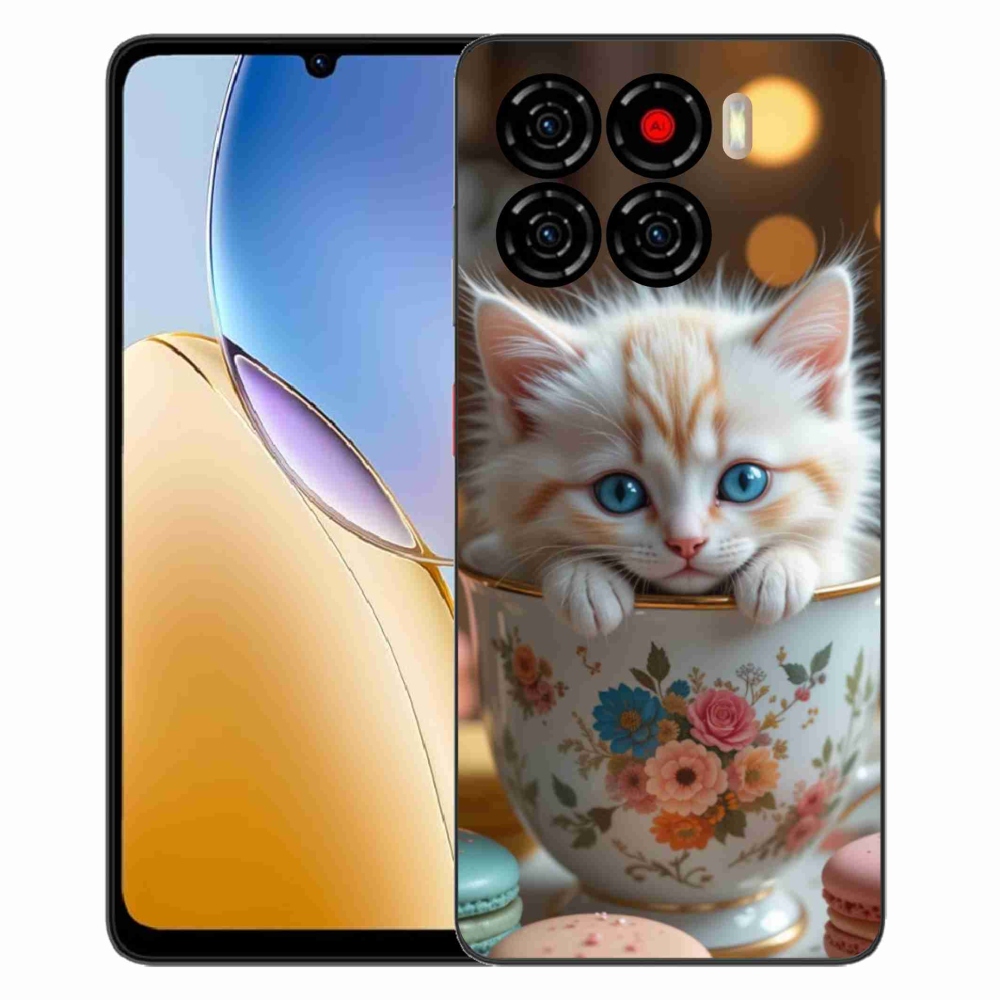 Gélový kryt mmCase na ZTE Blade A56 - roztomilé mačiatko 6