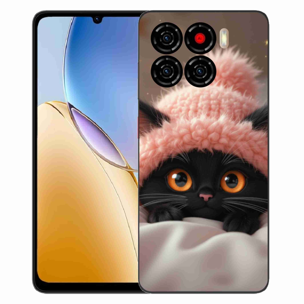 Gélový kryt mmCase na ZTE Blade A56 - roztomilé mačiatko 7
