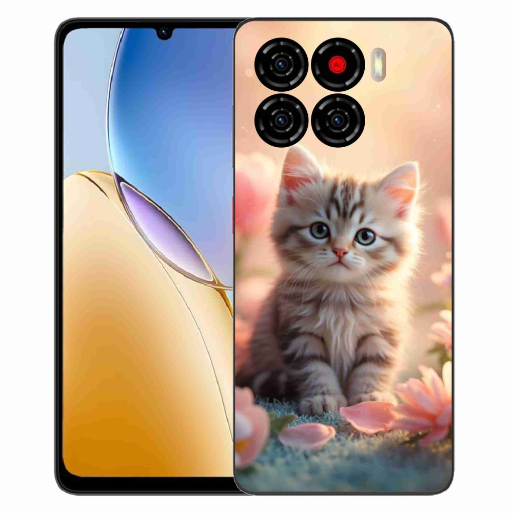 Gélový kryt mmCase na ZTE Blade A56 - roztomilé mačiatko 8