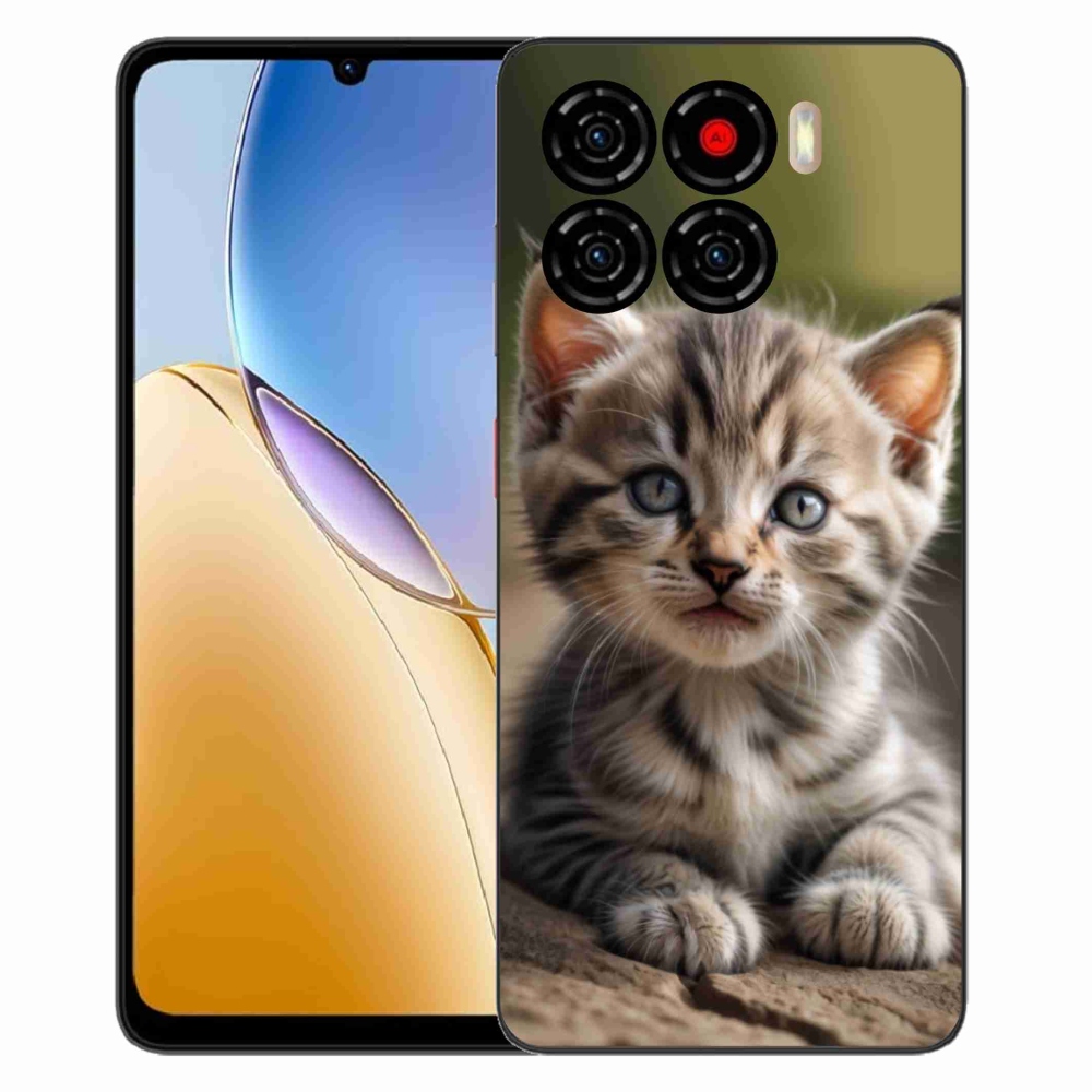 Gélový kryt mmCase na ZTE Blade A56 - roztomilé mačiatko 9