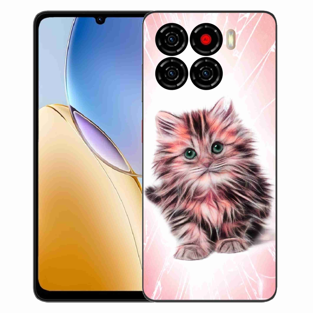 Gélový kryt mmCase na ZTE Blade A56 - roztomilé mačiatko