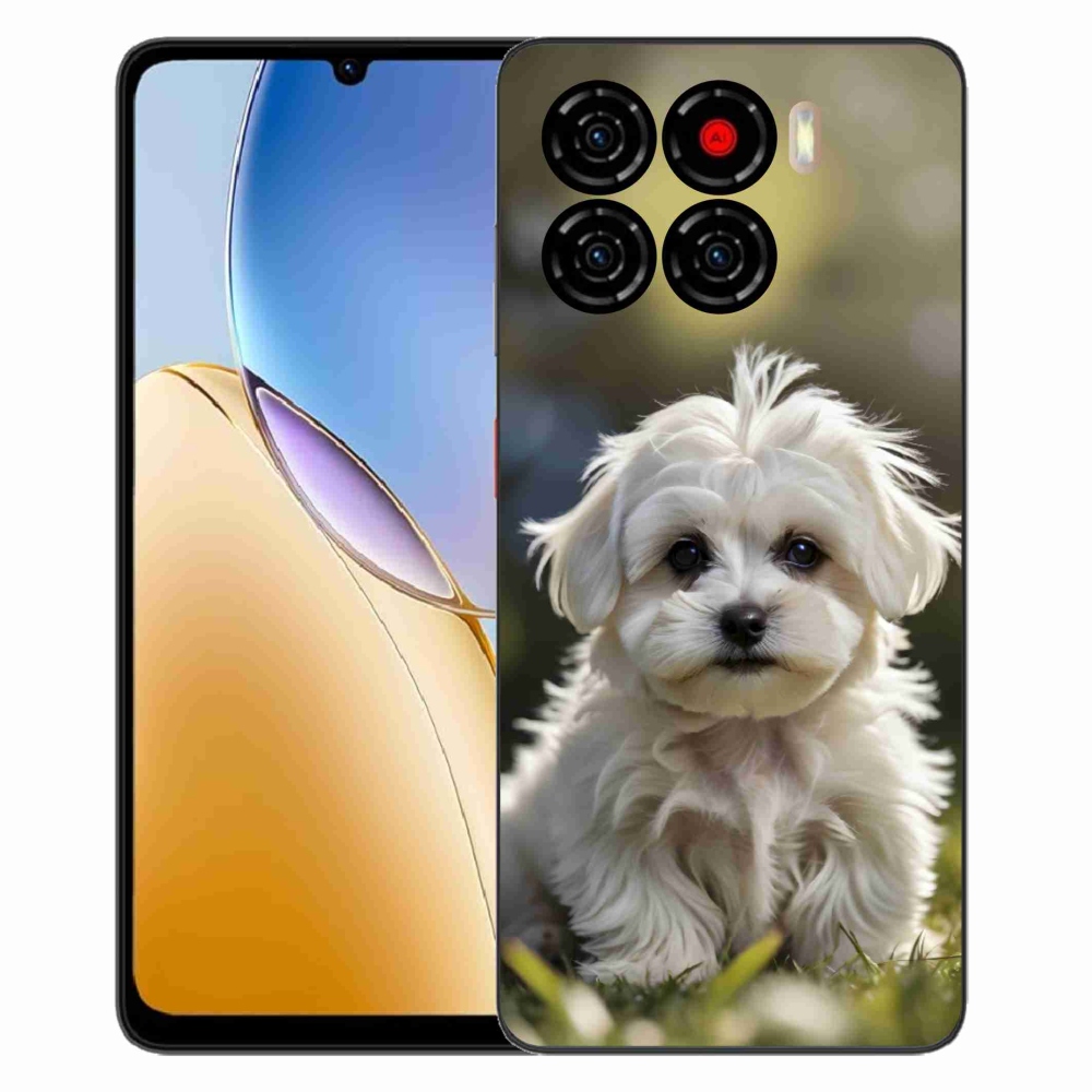 Gélový kryt mmCase na ZTE Blade A56 - roztomilý maltézsky psík