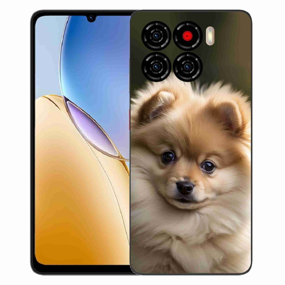 Gélový kryt mmCase na ZTE Blade A56 - roztomilý pomeranian 2