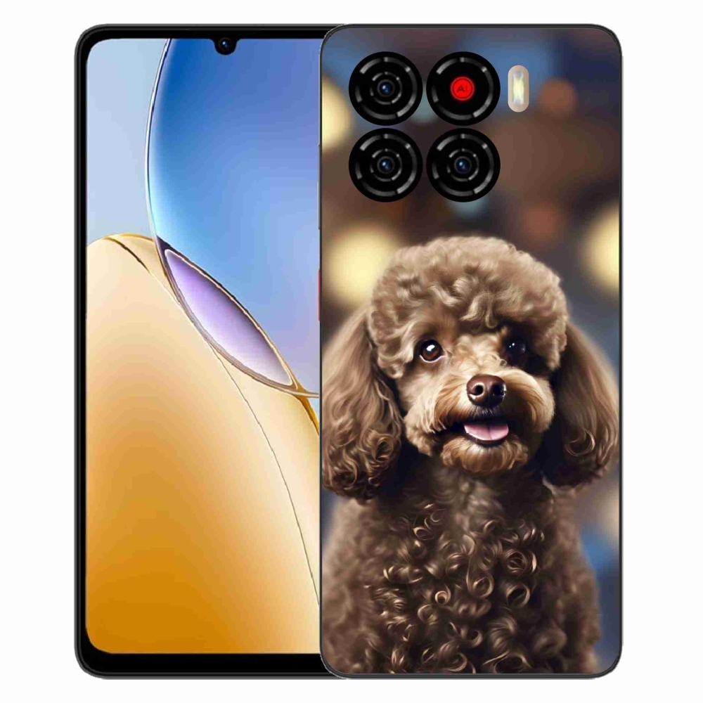 Gélový kryt mmCase na ZTE Blade A56 - roztomilý pudel
