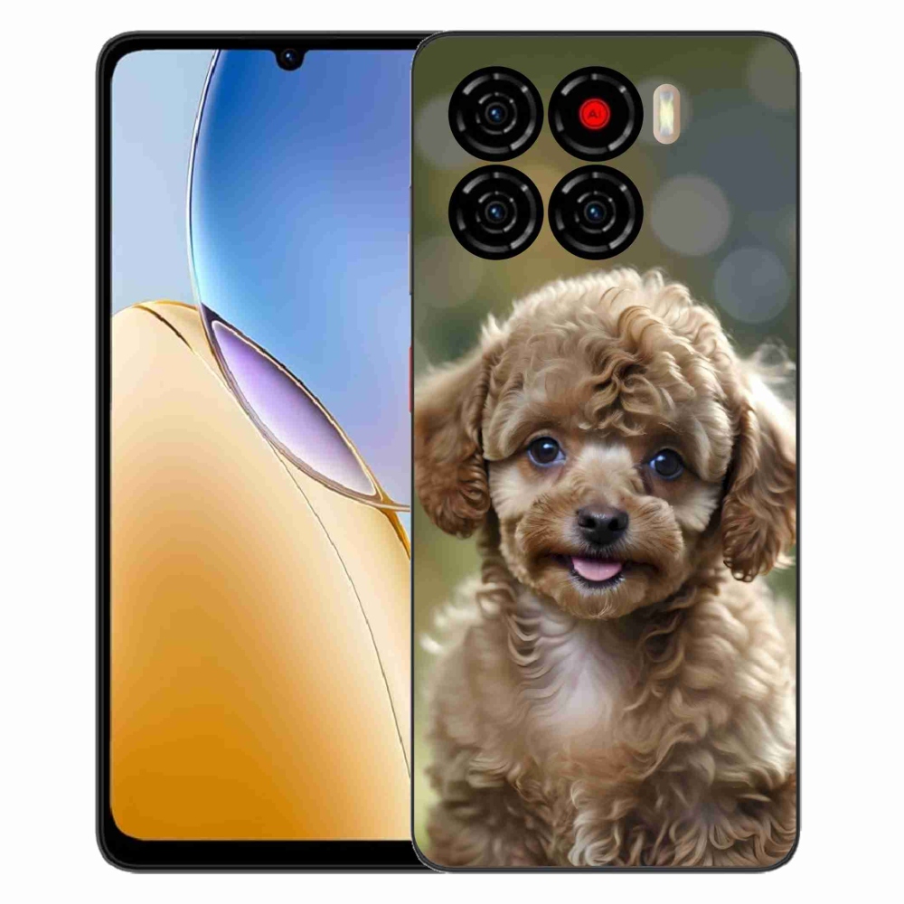 Gélový kryt mmCase na ZTE Blade A56 - roztomilý pudel