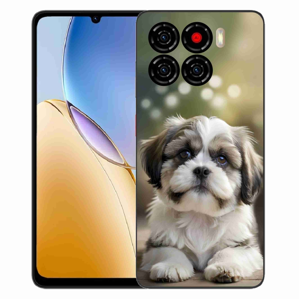 Gélový kryt mmCase na ZTE Blade A56 - roztomilý shih-tzu