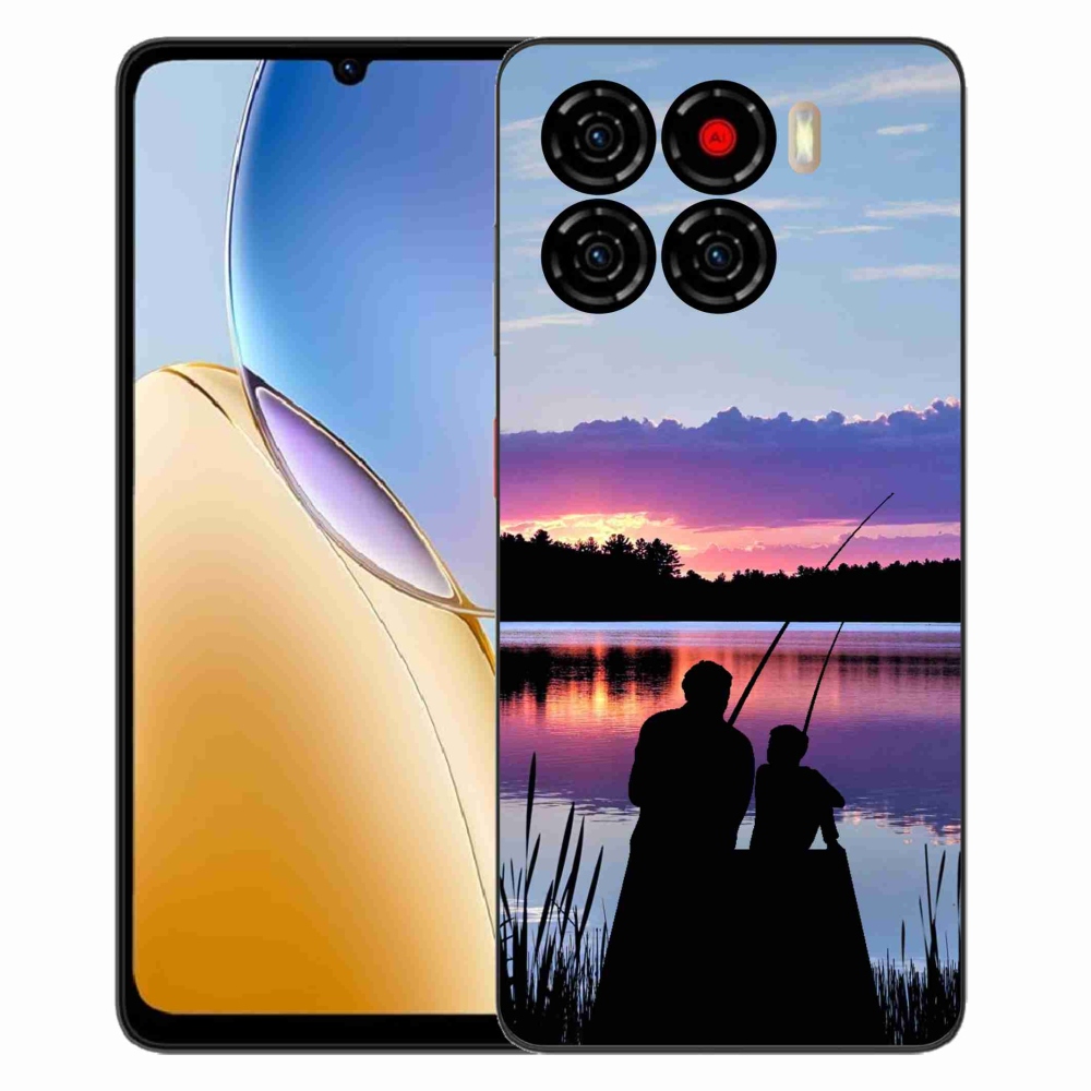 Gélový kryt mmCase na ZTE Blade A56 - rybárčenie 2