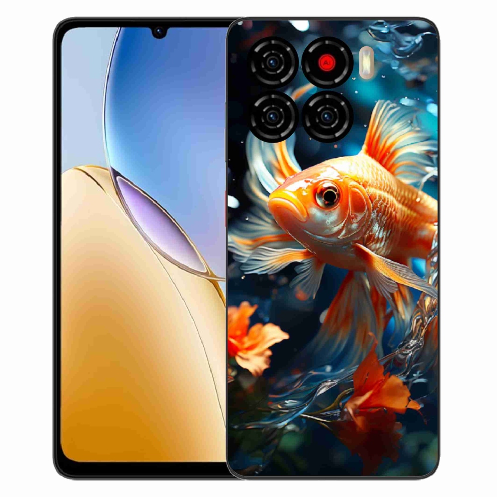 Gélový kryt mmCase na ZTE Blade A56 - rybka