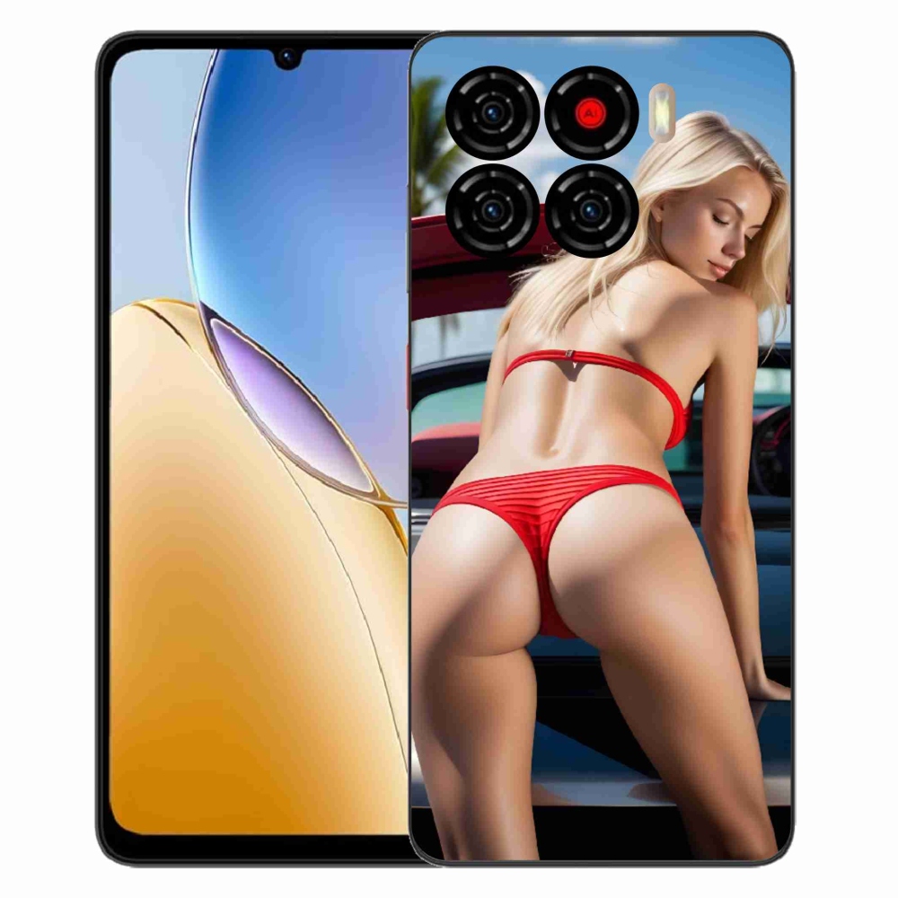 Gélový kryt mmCase na ZTE Blade A56 - sexi žena 2