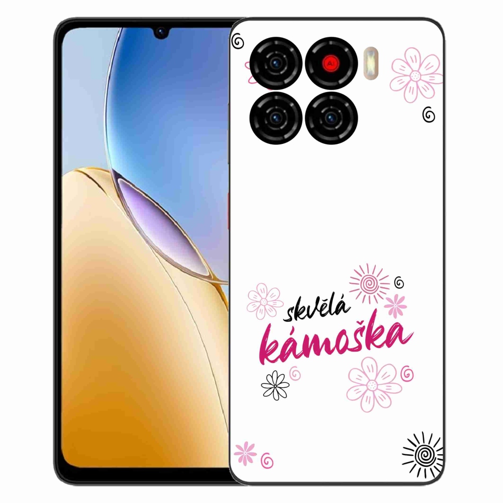 Gélový kryt mmCase na ZTE Blade A56 - skvelá kamoška biele pozadie