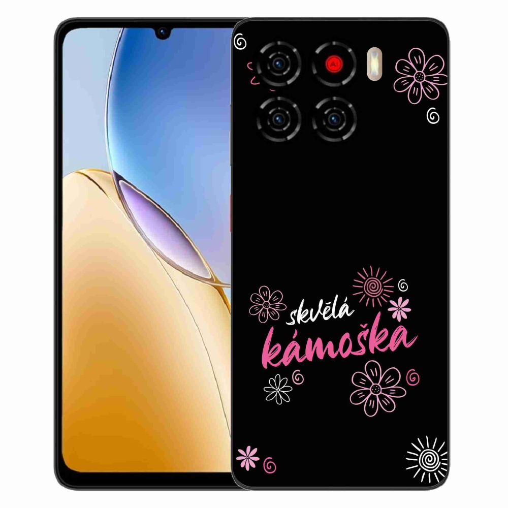 Gélový kryt mmCase na ZTE Blade A56 - skvelá kamoška čierne pozadie