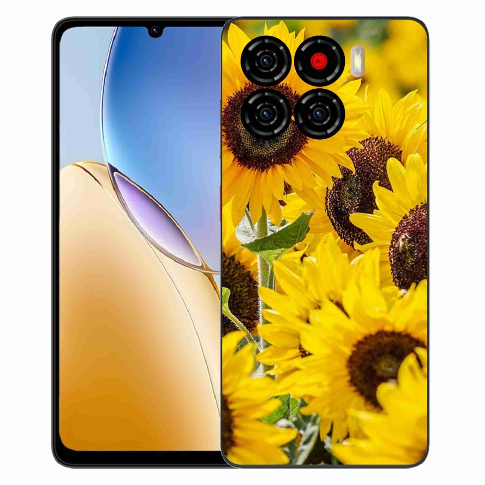 Gélový kryt mmCase na ZTE Blade A56 - slnečnica