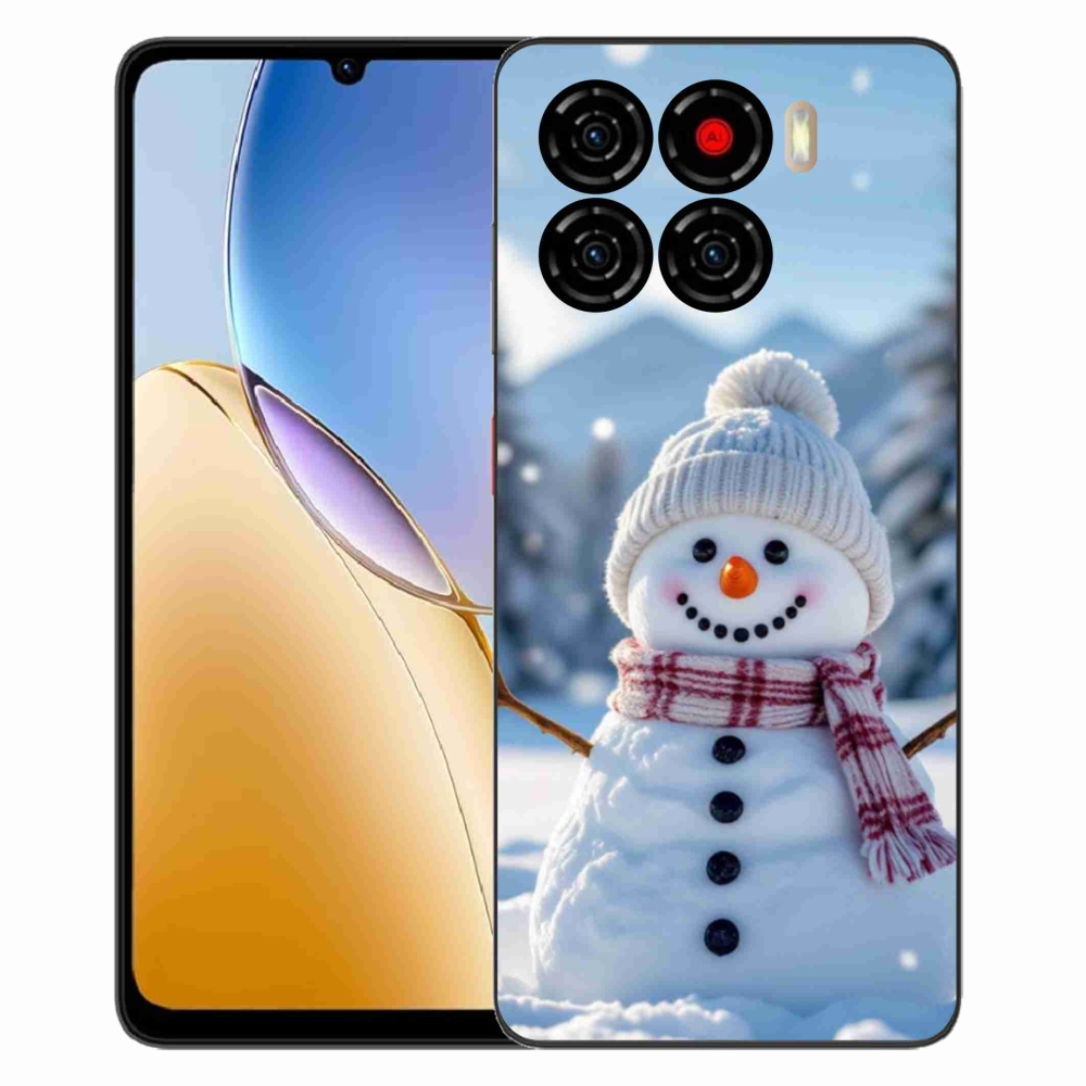 Gélový kryt mmCase na ZTE Blade A56 - snehuliak 3