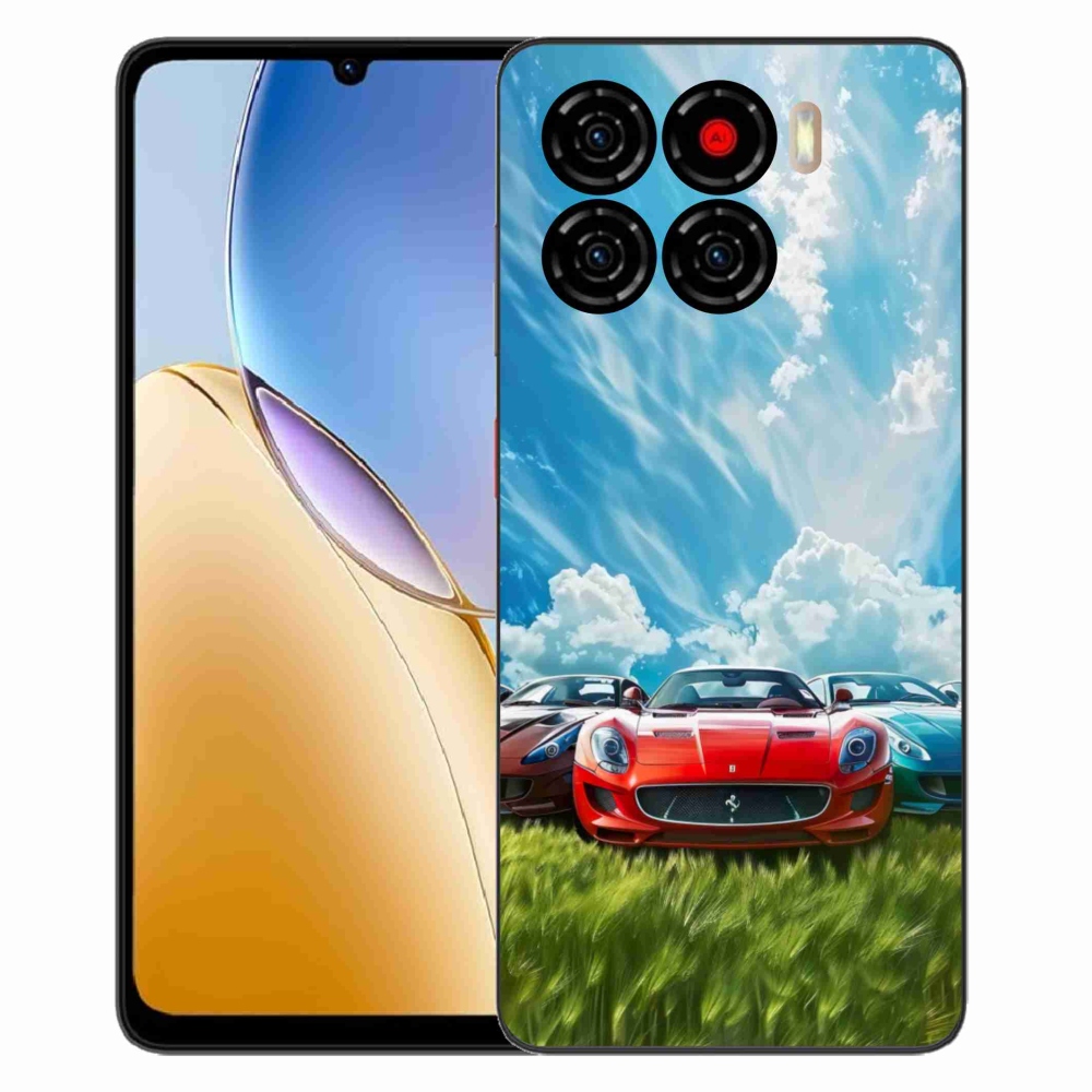 Gélový kryt mmCase na ZTE Blade A56 - športové vozidlá