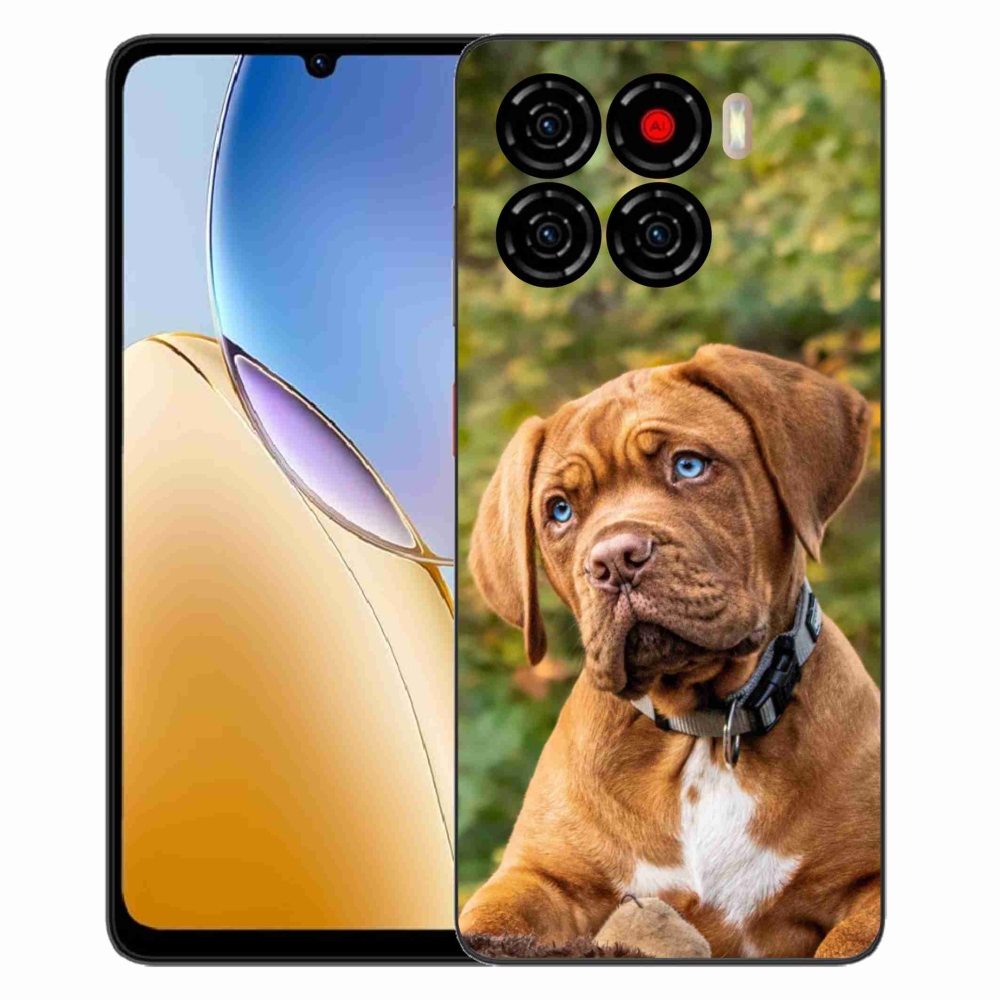Gélový kryt mmCase na ZTE Blade A56 - šteňa