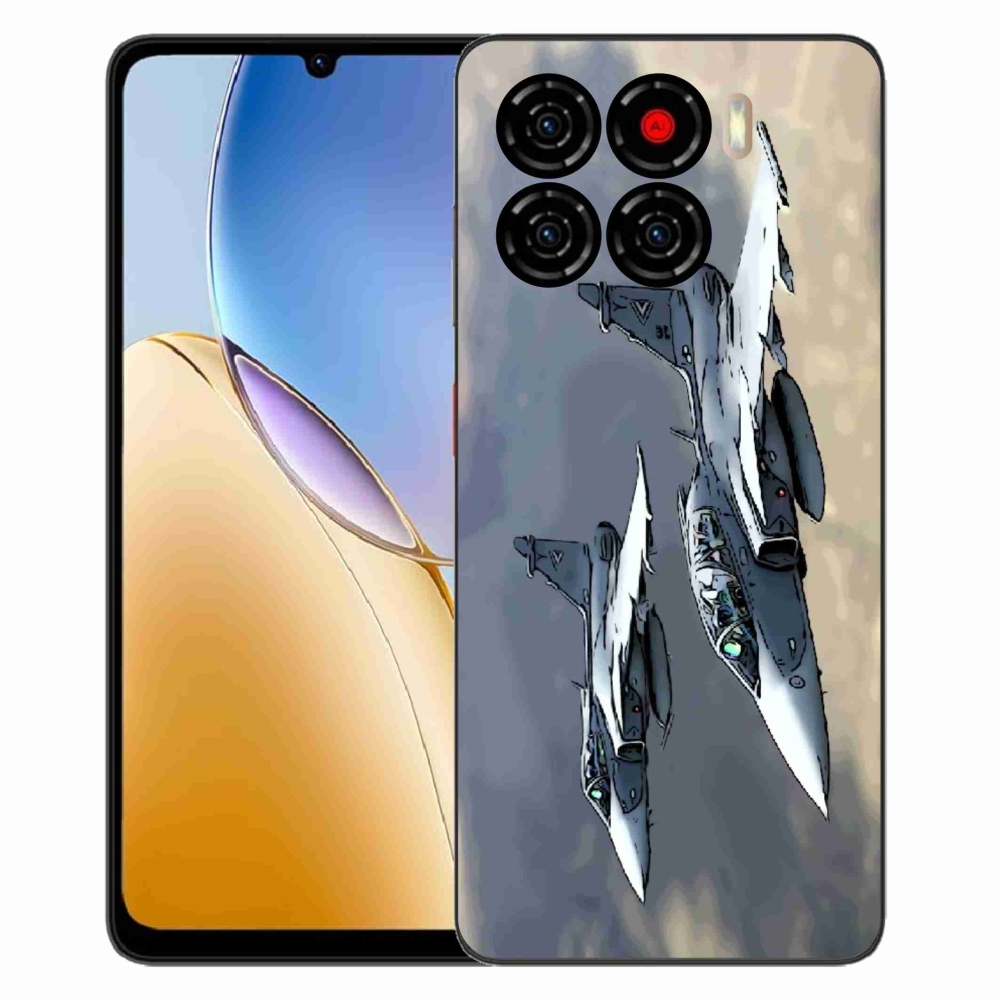 Gélový kryt mmCase na ZTE Blade A56 - stíhačky