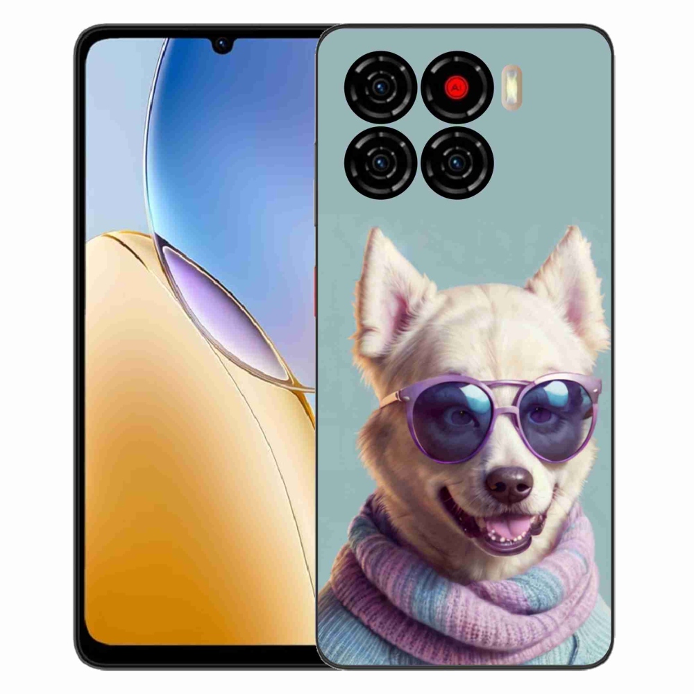 Gélový kryt mmCase na ZTE Blade A56 - štýlový nemecký špic
