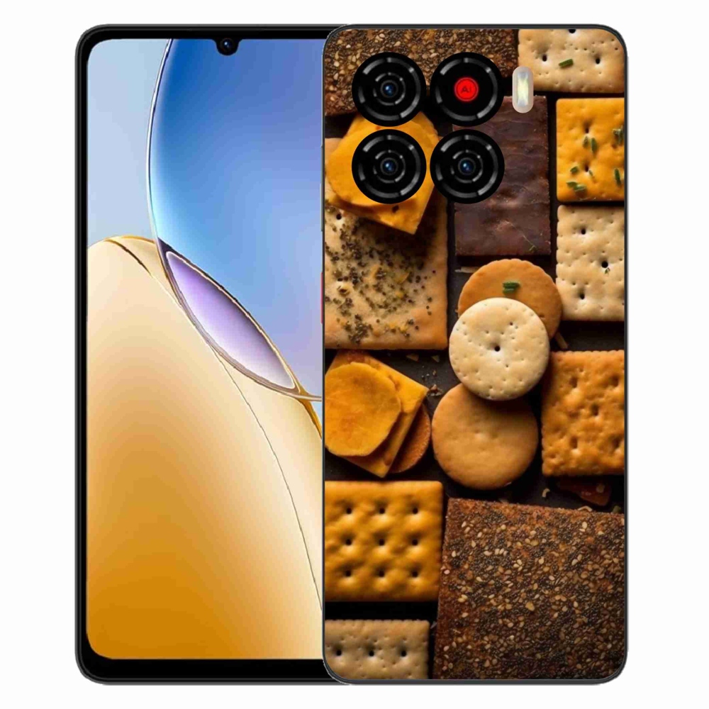 Gélový kryt mmCase na ZTE Blade A56 - sušienky