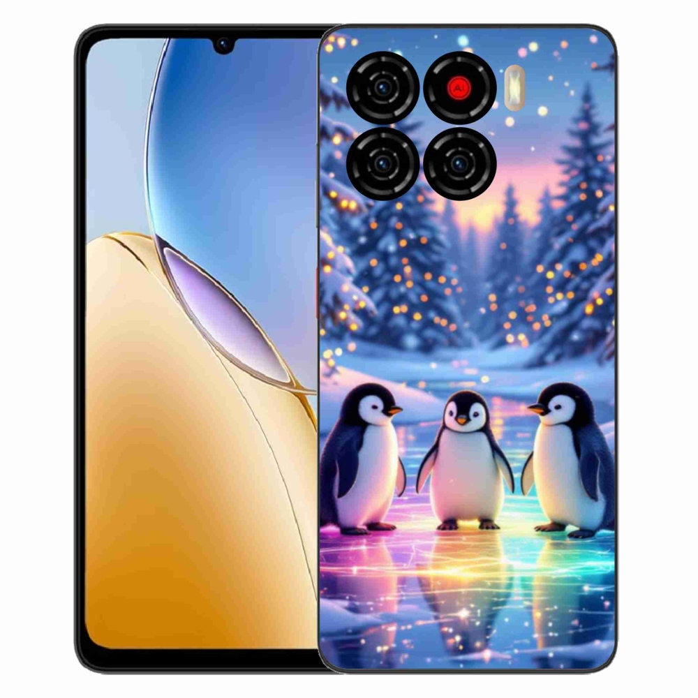 Gélový kryt mmCase na ZTE Blade A56 - tučniaky
