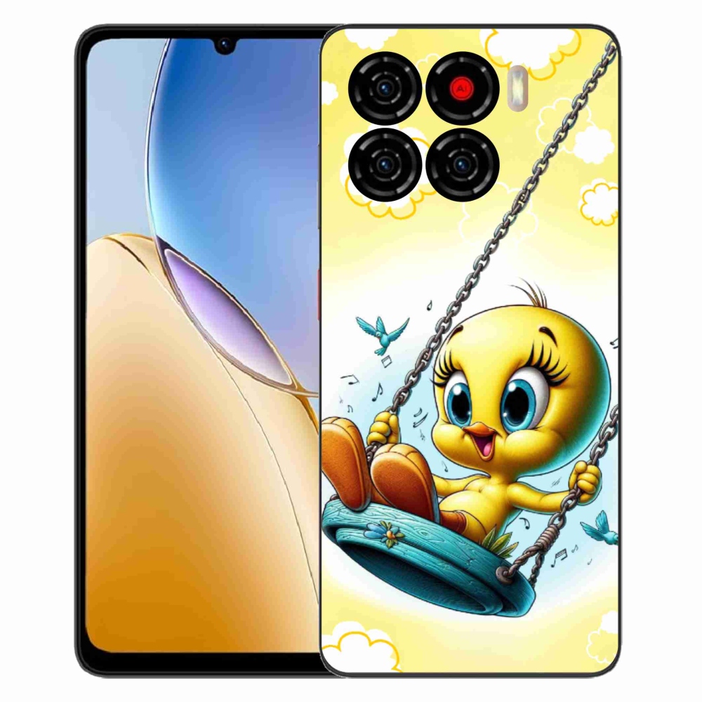 Gélový kryt mmCase na ZTE Blade A56 - tweety